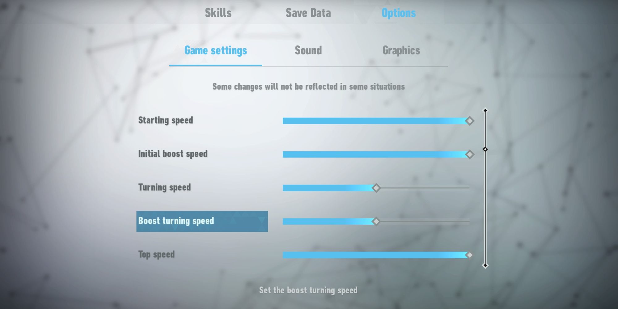 Sonic Frontiers game settings