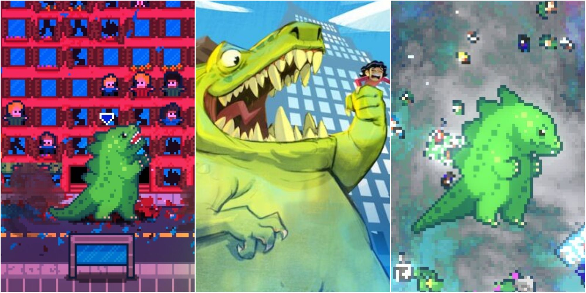 Terror of Hemasaurus Review (PC): Brilliant Kaiju Destruction in Retro 2D –  Nine Over Ten 9/10