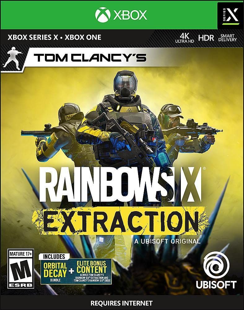 Tom Clancy's Rainbow Six Extraction xbox case