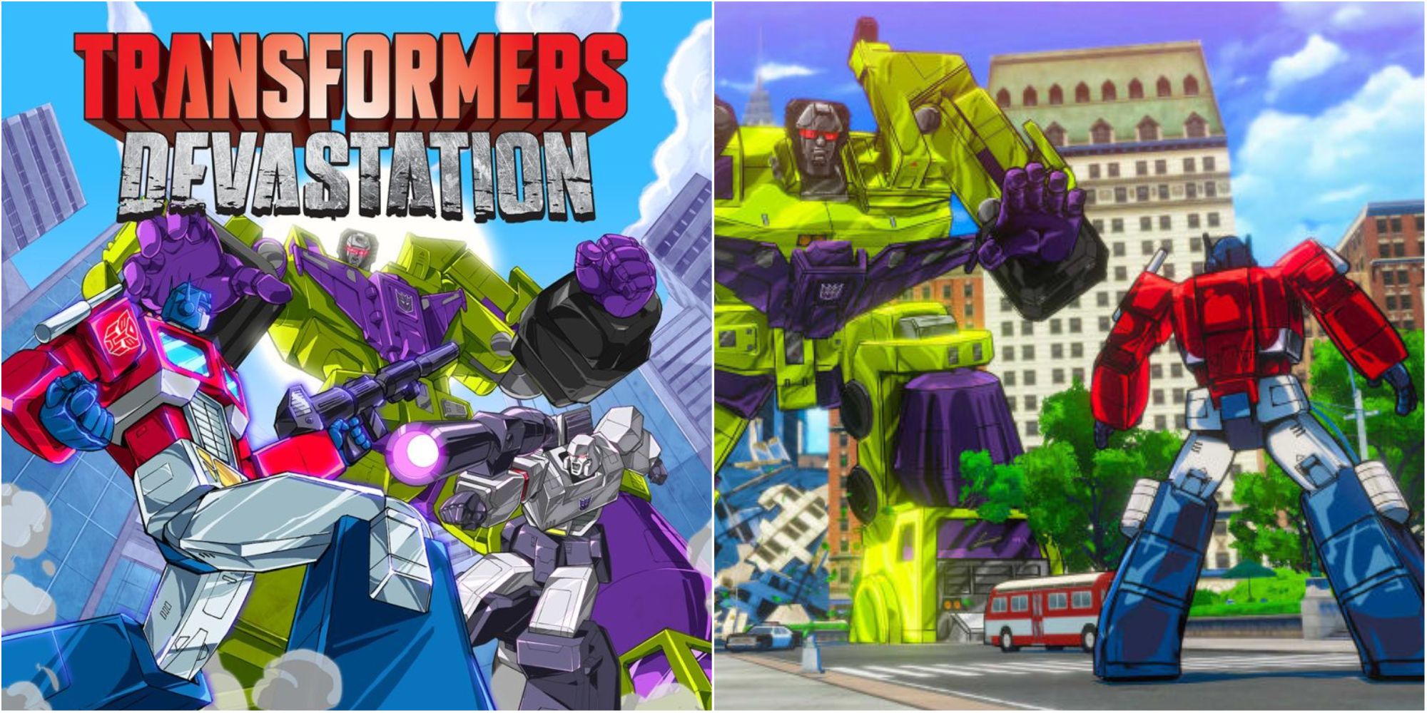 transformers devastation cover & gameplay