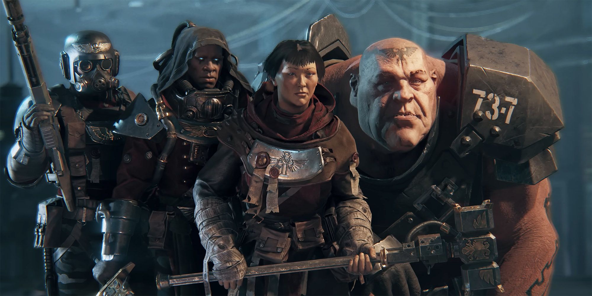 Warhammer 40,000 Darktide - Default Group Of Reject Operatives All Grouped Together