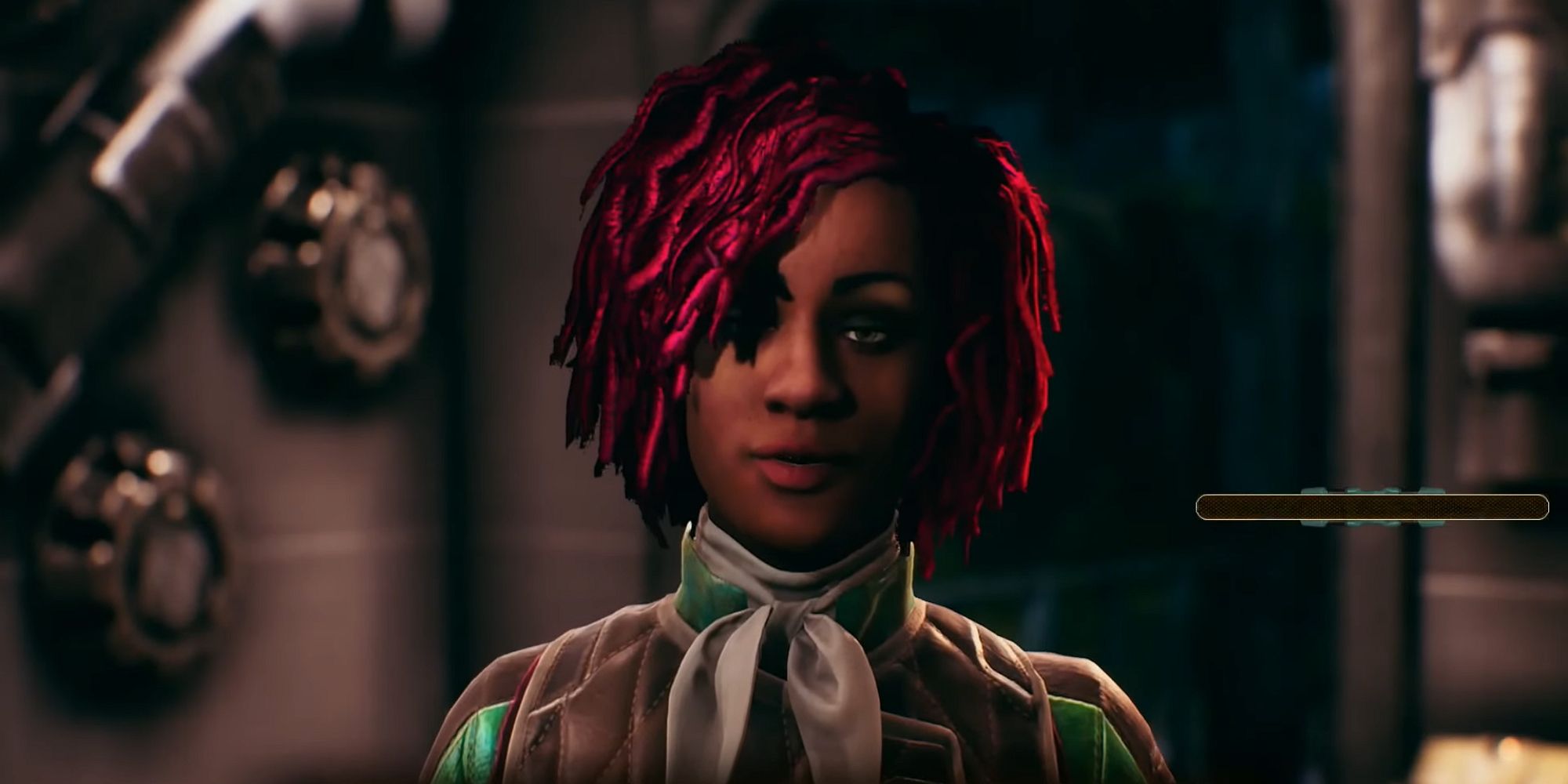 Nyoka in The Outer Worlds During Claire Sequence