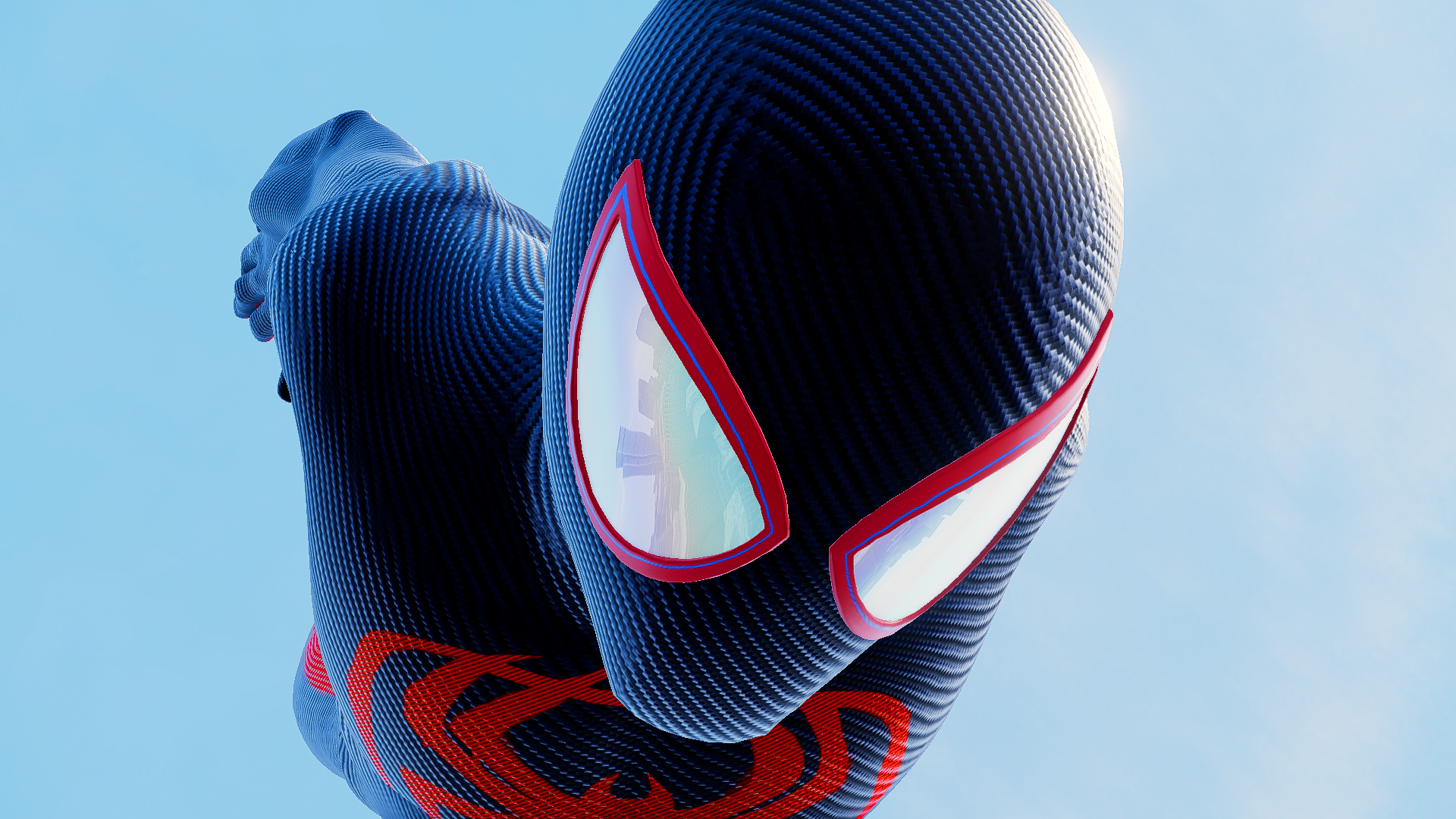 A mod that gives Miles his Across The Spider-Verse suit.