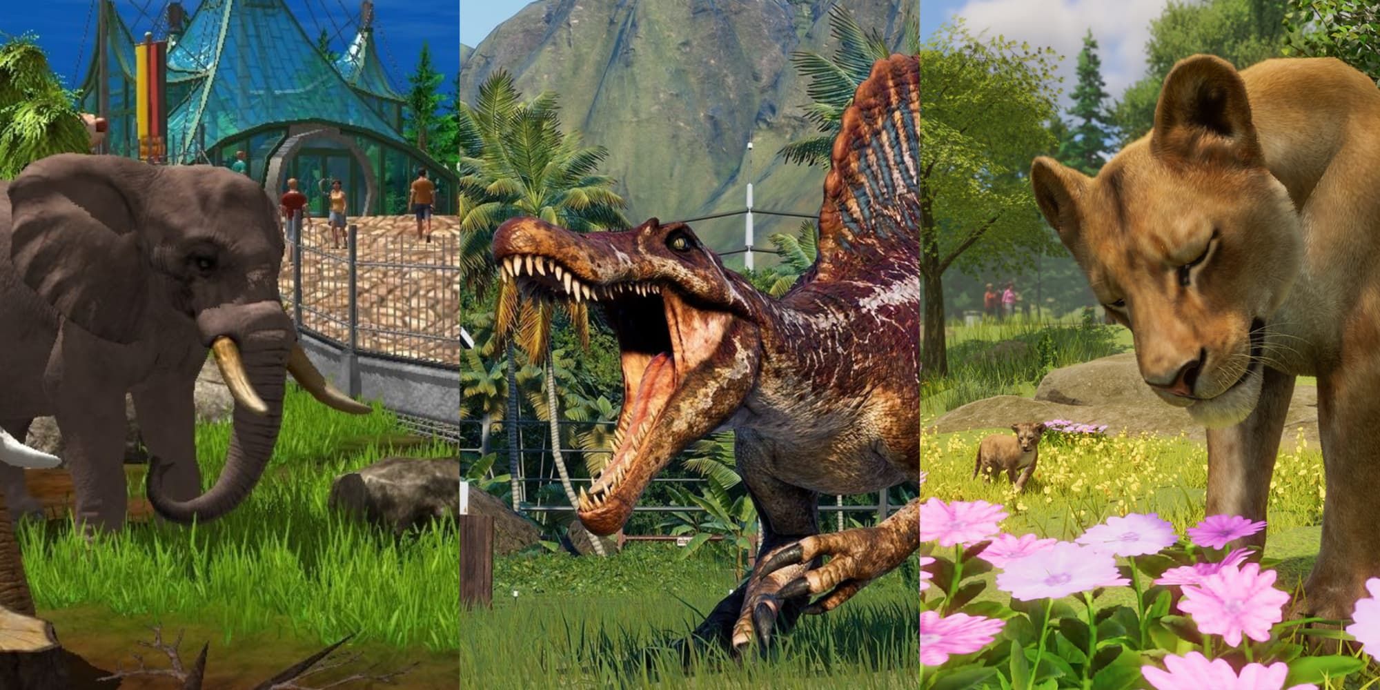 Zoo Tycoon meets fantasy dinosaurs is the best game pitch I've heard all  year - and the game looks swell too