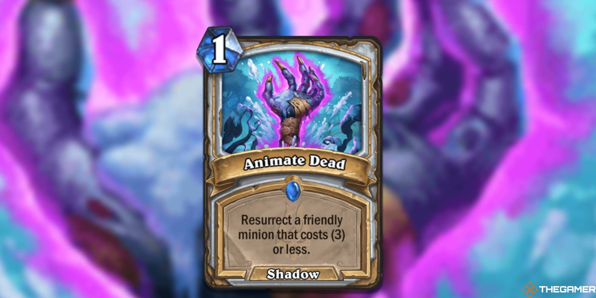 Animate Dead Hearthstone March of the Lich King
