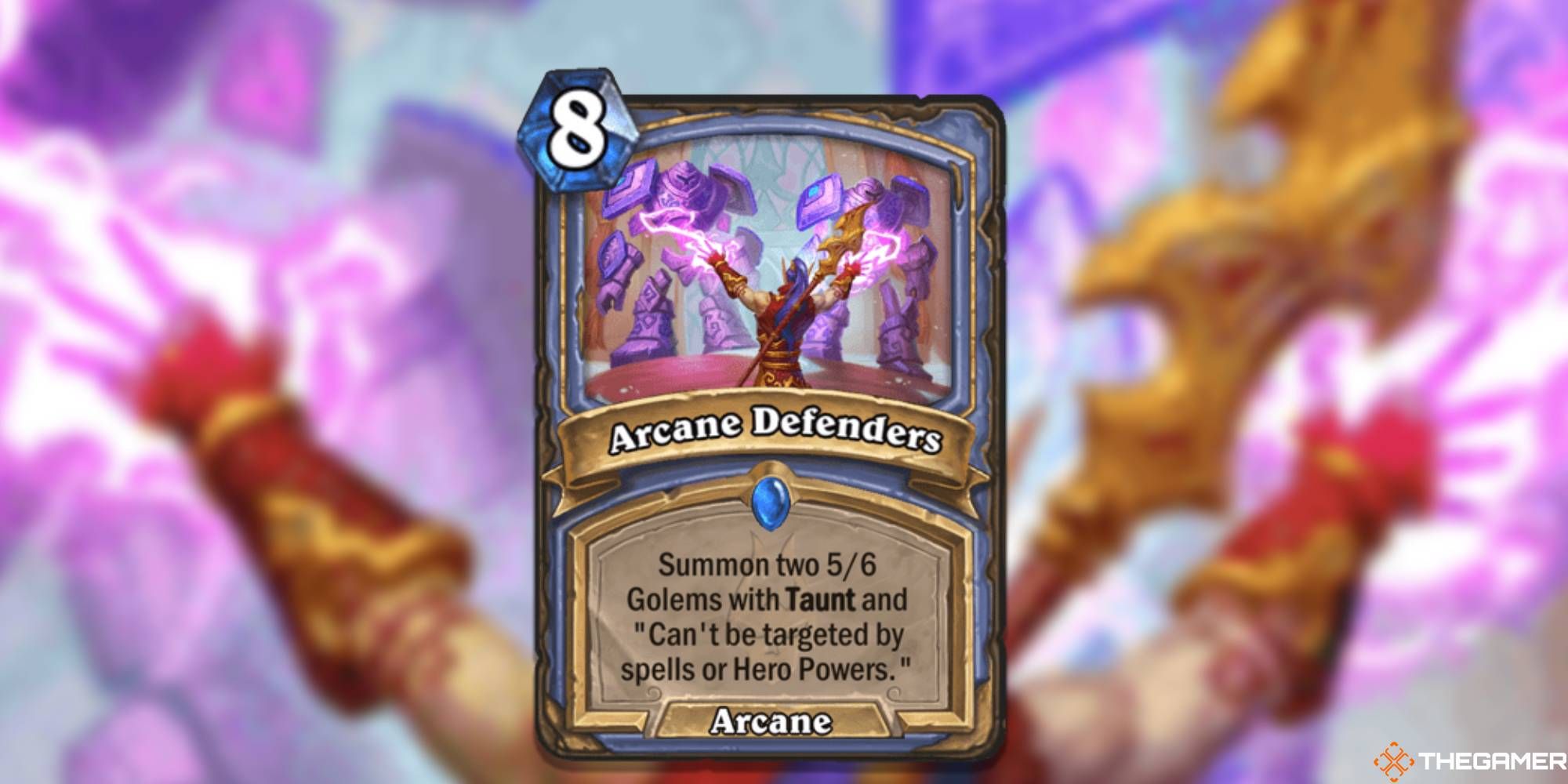 Arcane Defenders Hearthstone March of the Lich King