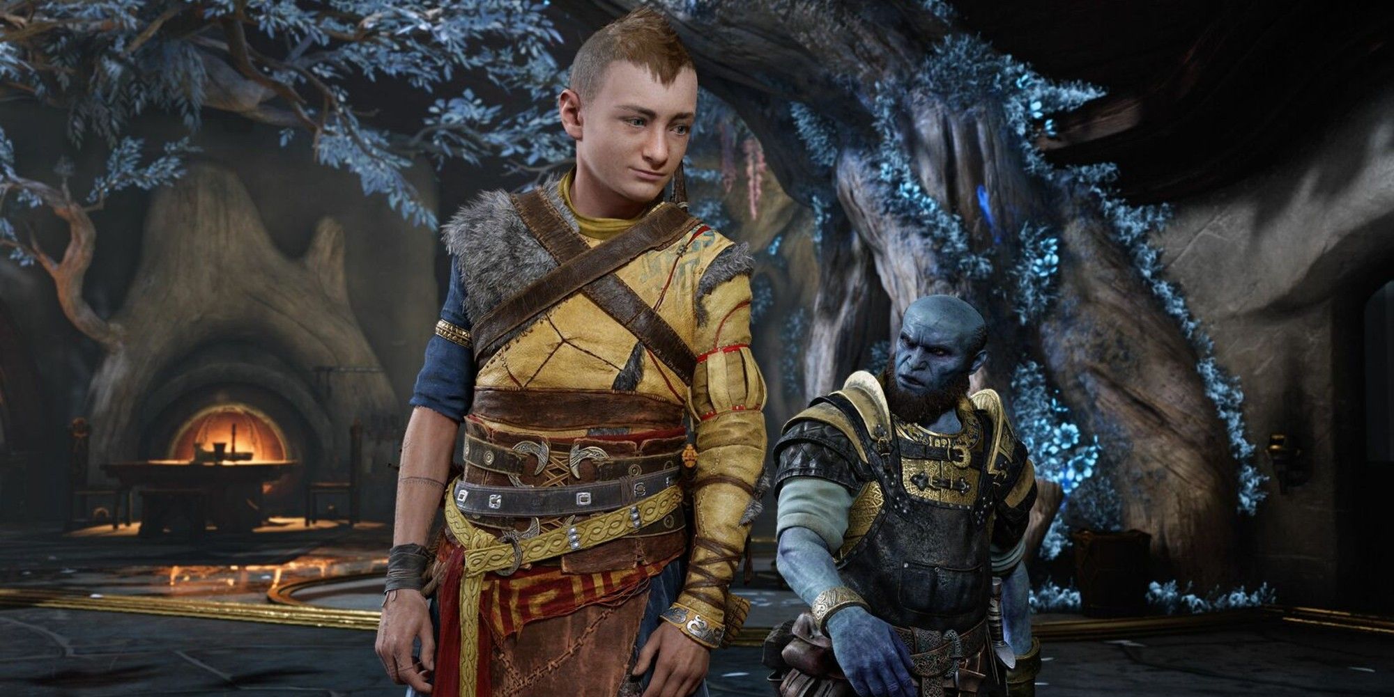 atreus and brok in god of war ragnarok