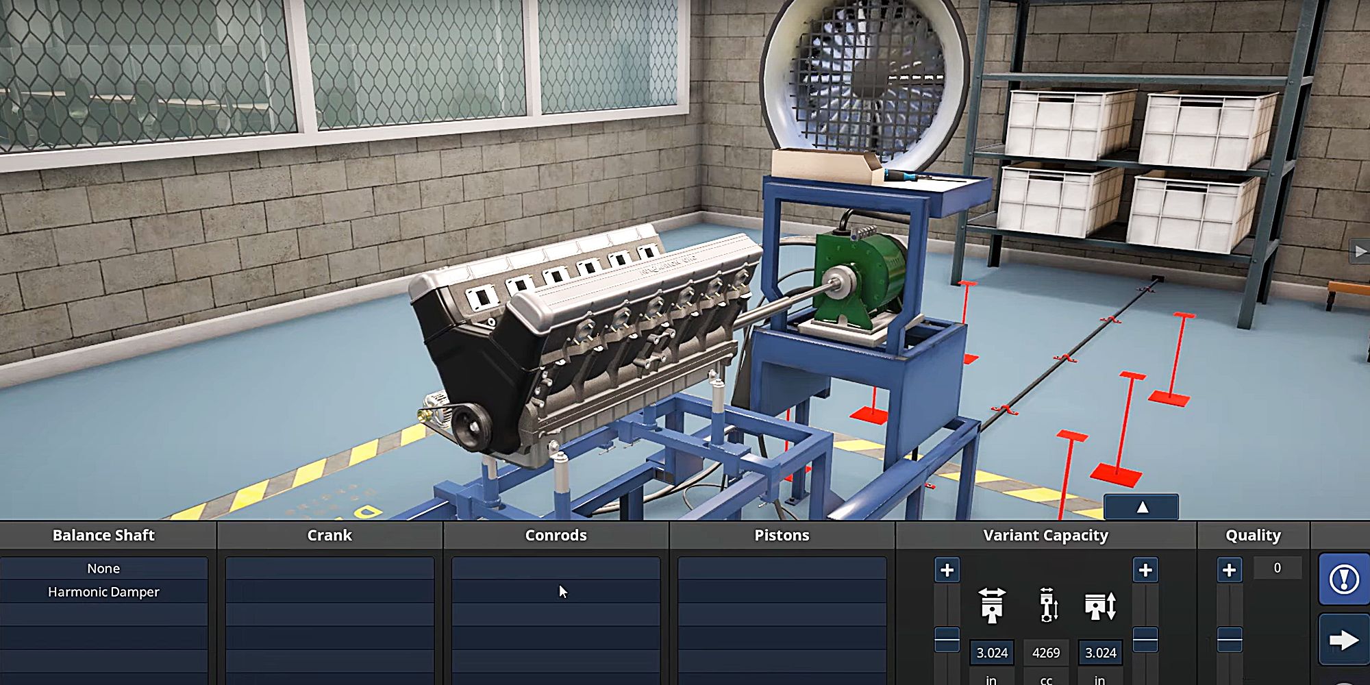 Automation engine gameplay