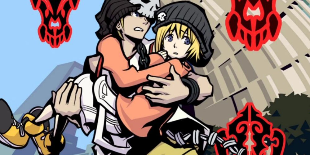 Beat with Rhyme in his arms in The World Ends With You.