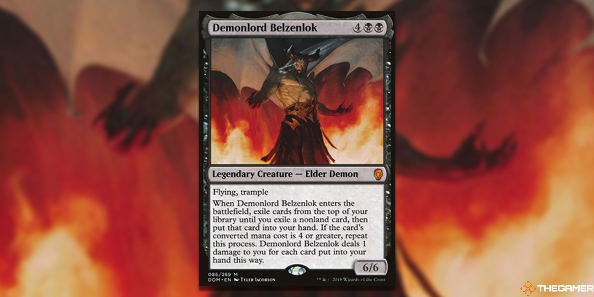 Magic: The Gathering Demonlord Belzenlok