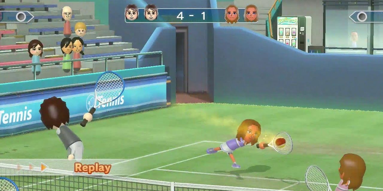 Ben Sledge Christmas Memory Mii tennis