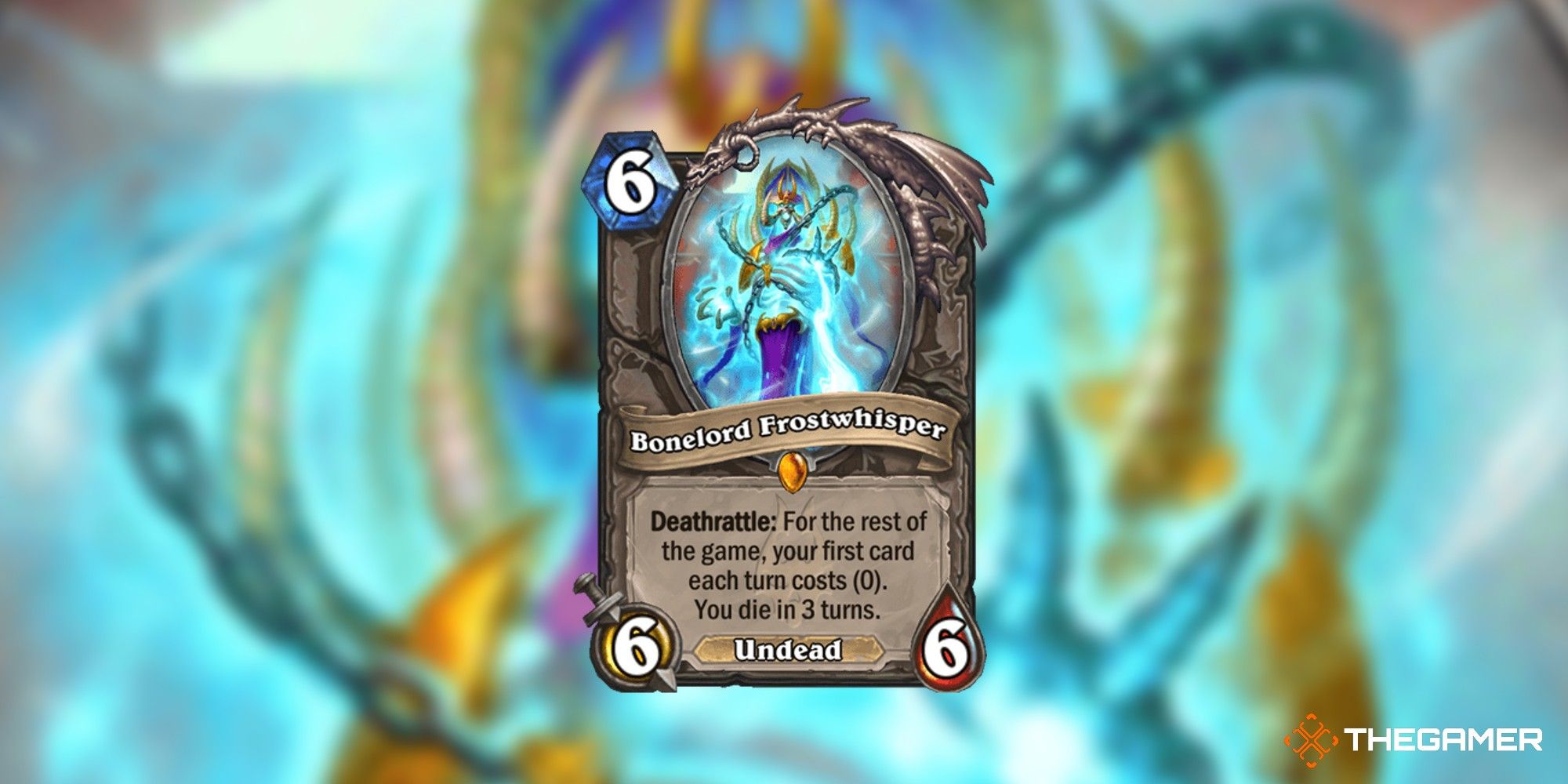 Bonelord Frostwhisperer Hearthstone Card neutral