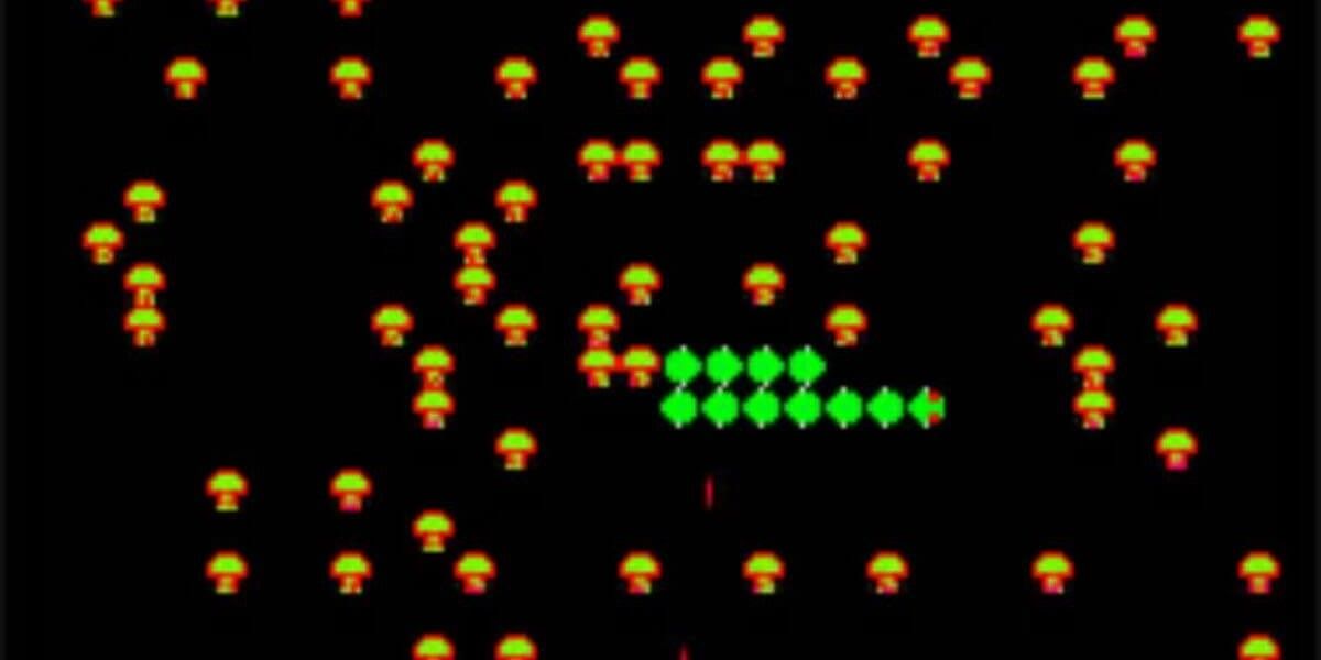 Centipede Atari gameplay