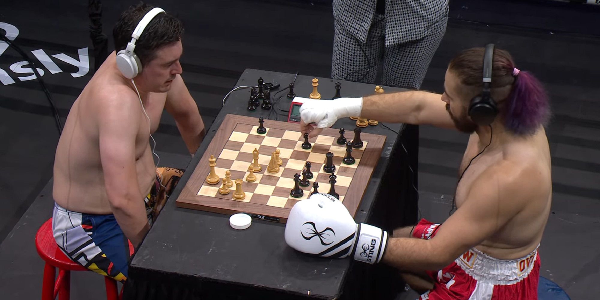 Chess Boxing, have you seen it? 