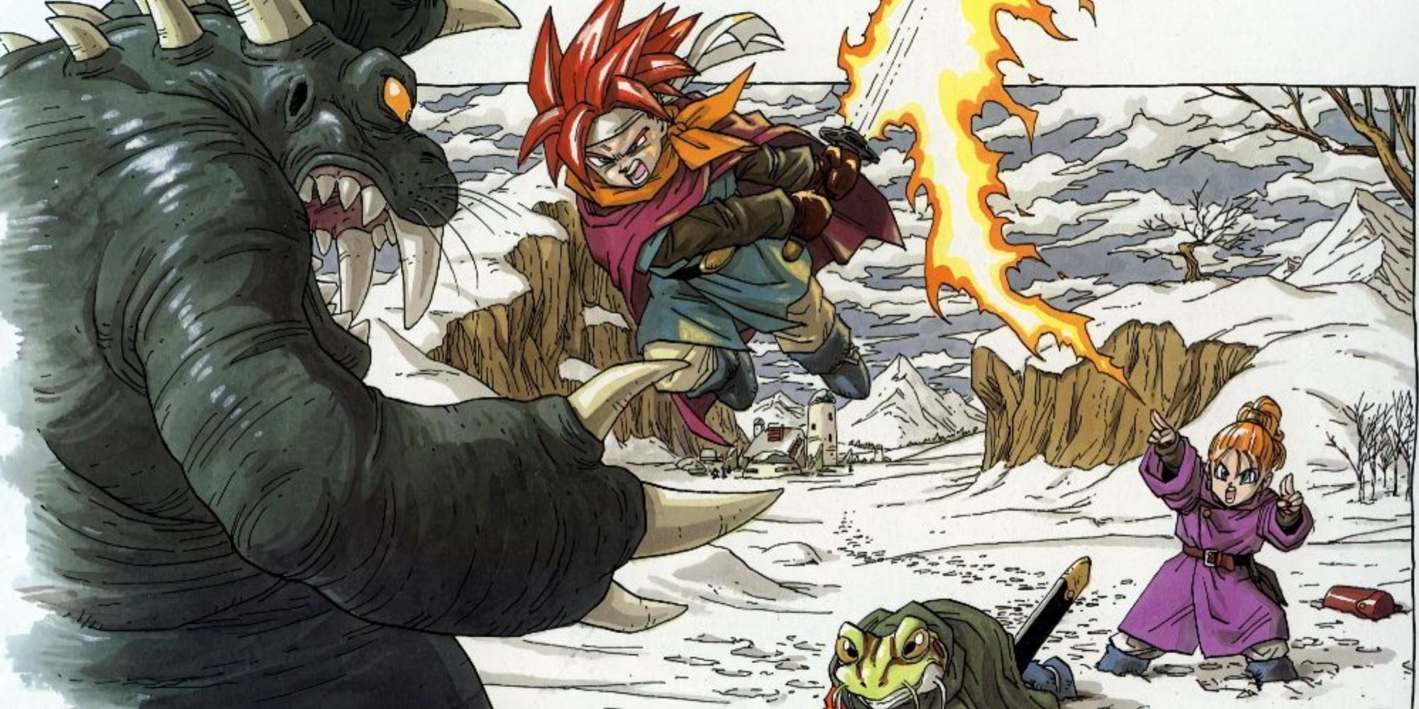 The Box Art for Chrono Trigger