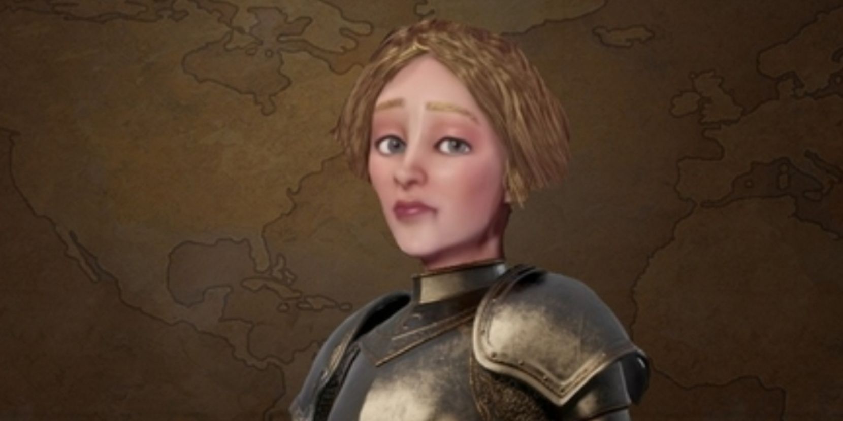 civilization 6 joan of arc leader mod portrait