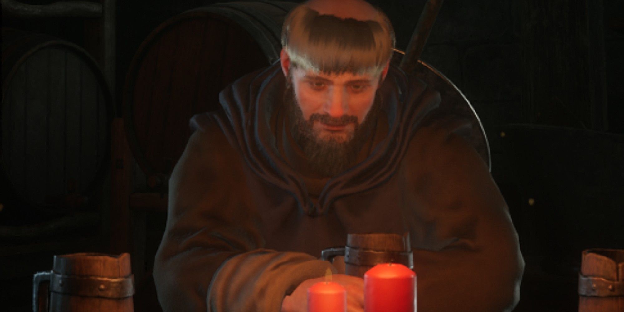 Cleric Sat In Bar Lobby Screen Dark And Darker