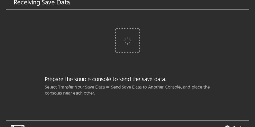 The user plans to transfer a save file from one Nintendo Switch to the other.