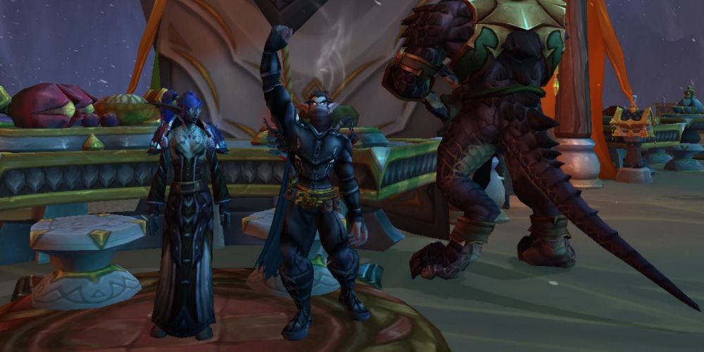 World Of Warcraft: Dragonflight - Assassination Rogue Cheering