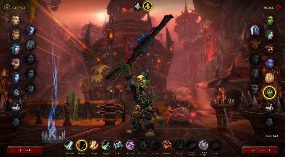 World of Warcraft: Dragonflight - Marksman Hunter Races