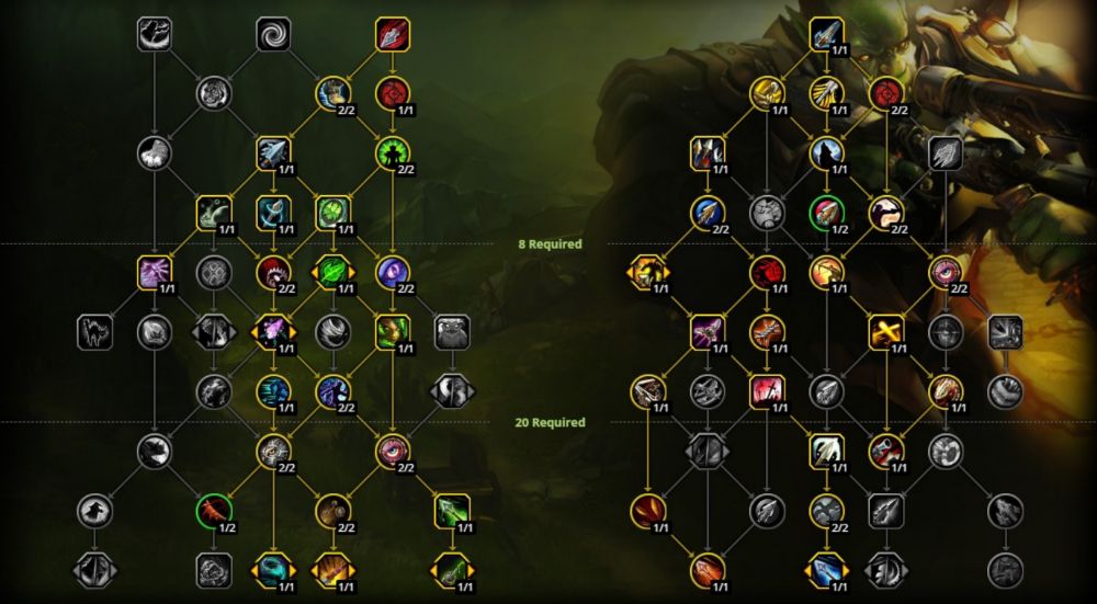 World of Warcraft: Dragonflight - Marksman Hunter Mythic+ Tree