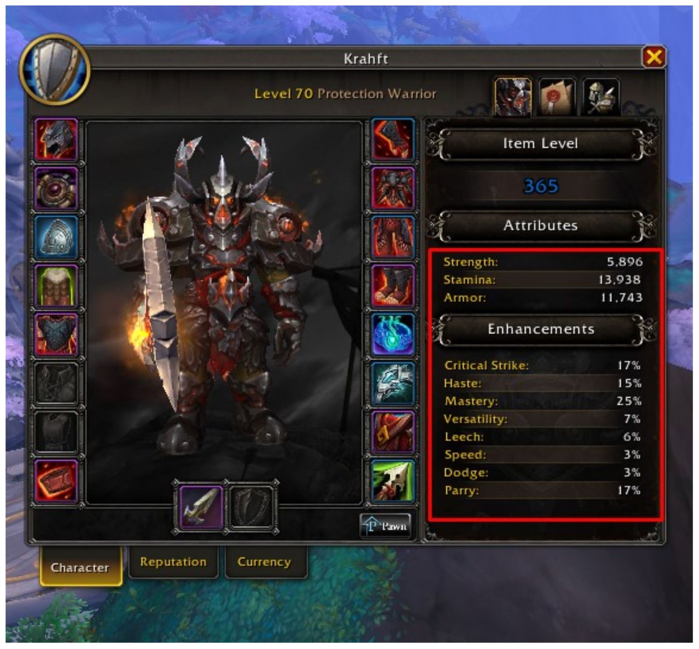 World Of Warcraft Dragonflight Arms Warrior Stats