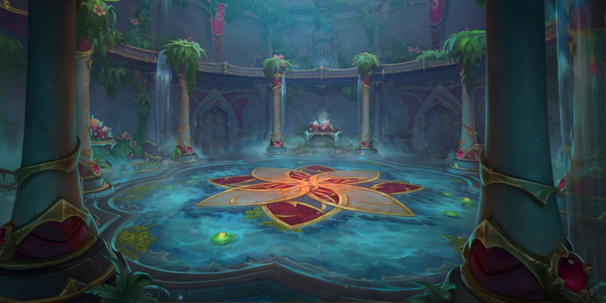 World Of Warcraft Dragonflight Ruby Life Pools Loading Screen