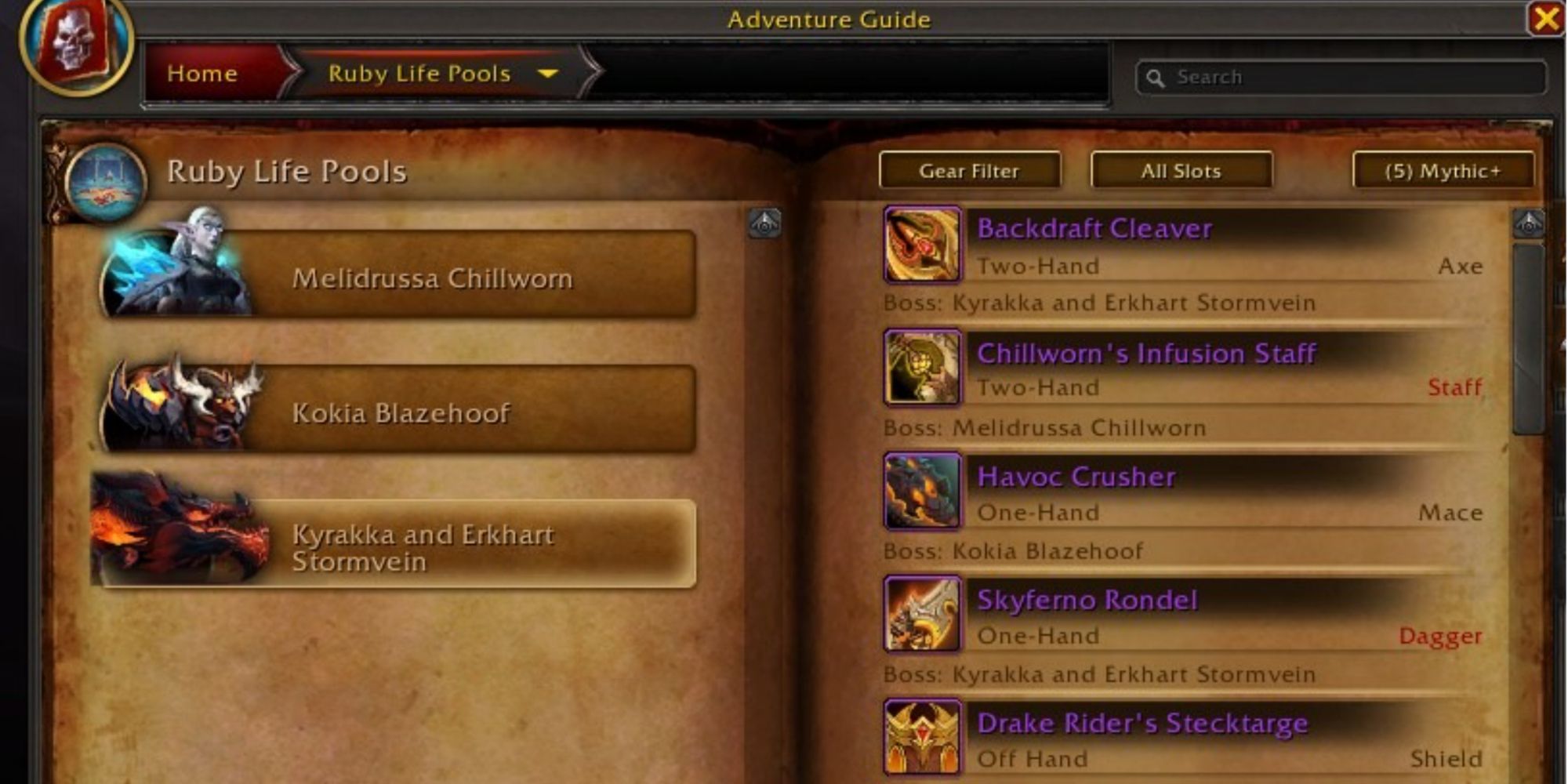 World Of Warcraft Dragonflight Ruby Life Pools Loot Adventure Guide