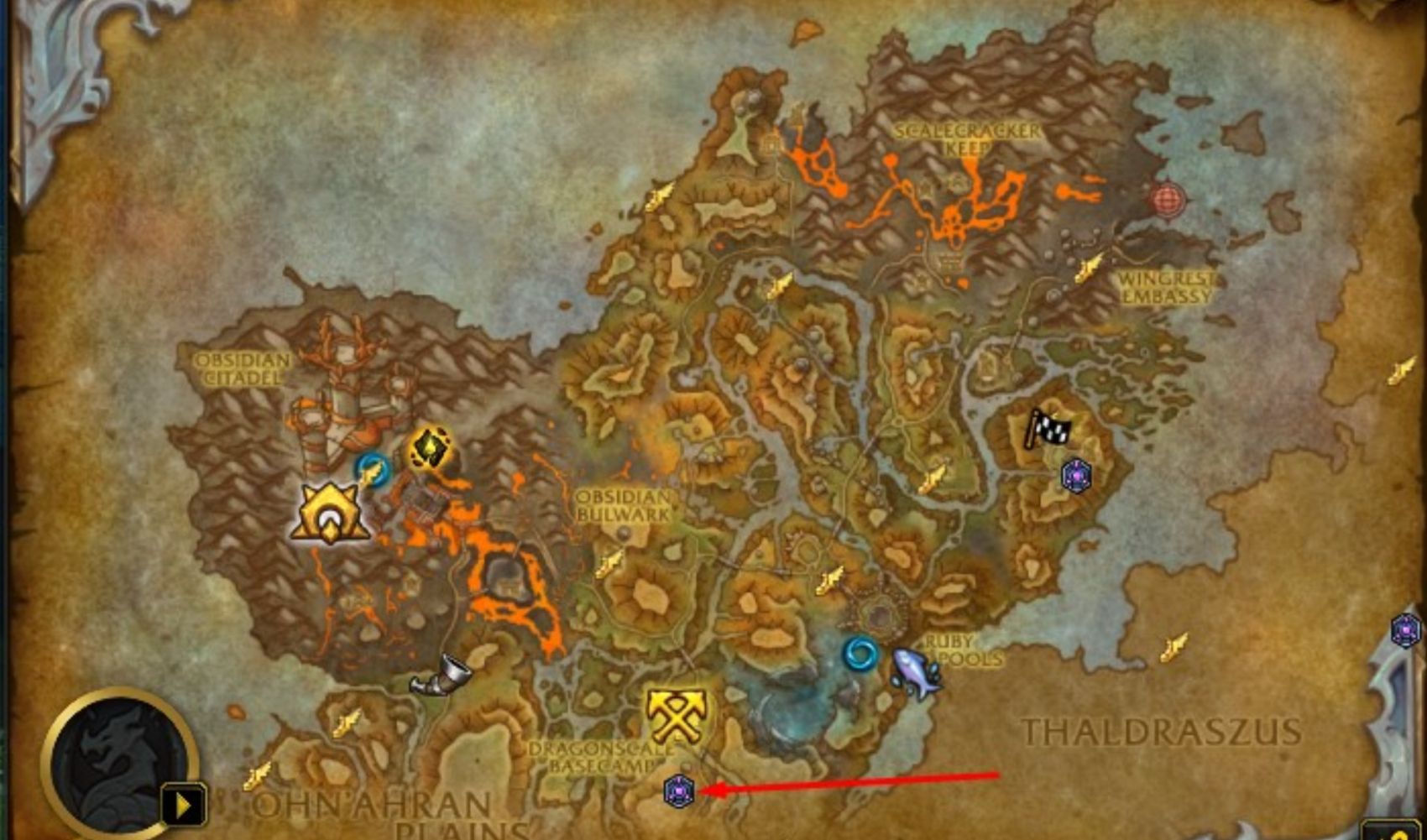 World Of Warcraft Dragonflight Ancient Waygates Quest Location