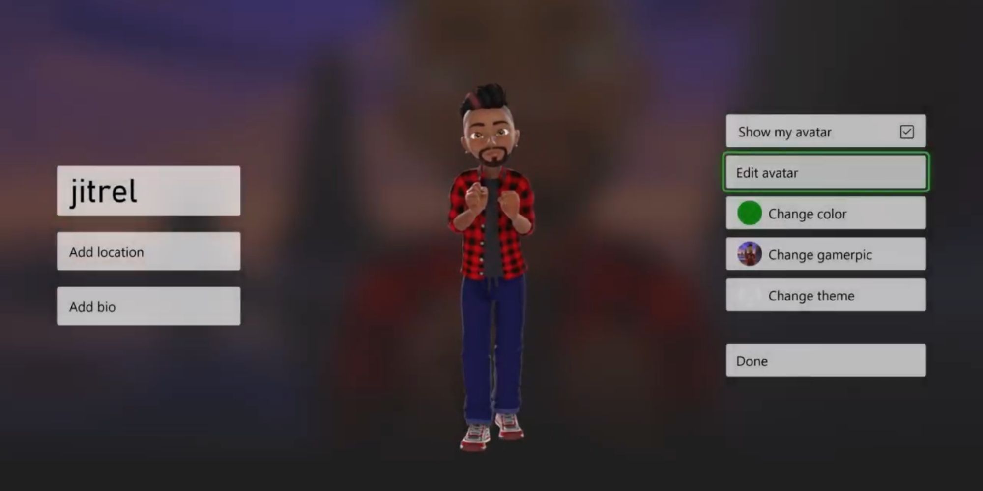 Xbox How To Change Your Avatar Menu On Series X