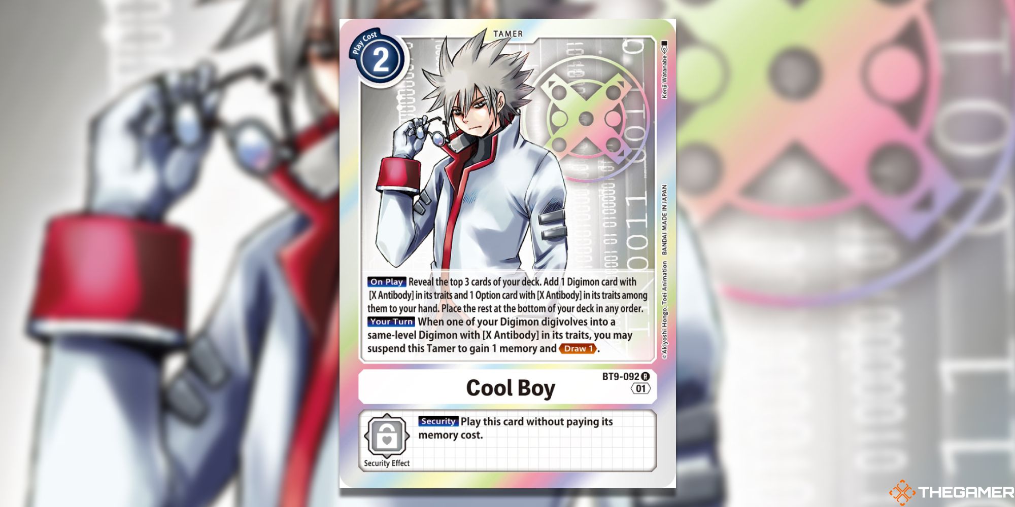 cool boy bt9 digimon card game