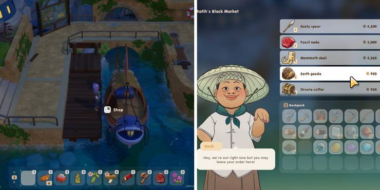 Coral Island Hidden Vendor Ratih's Black Market