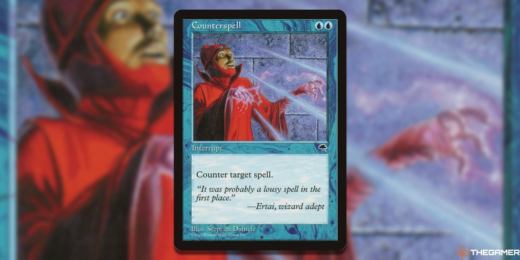 Counterspell by Stephen Daniele - MTG Funny Flavor