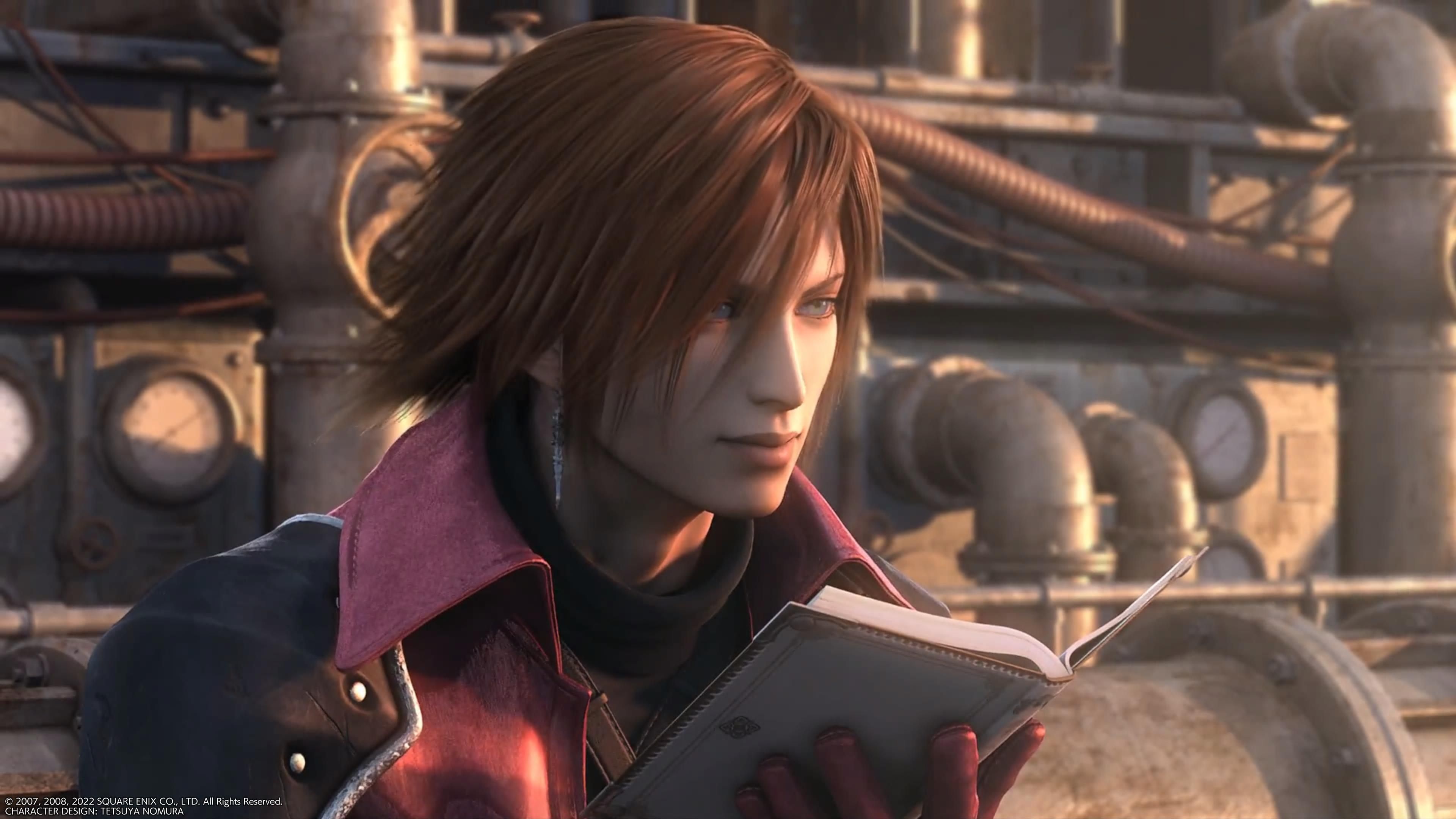 Crisis Core FF7 Reunion Genesis Reading