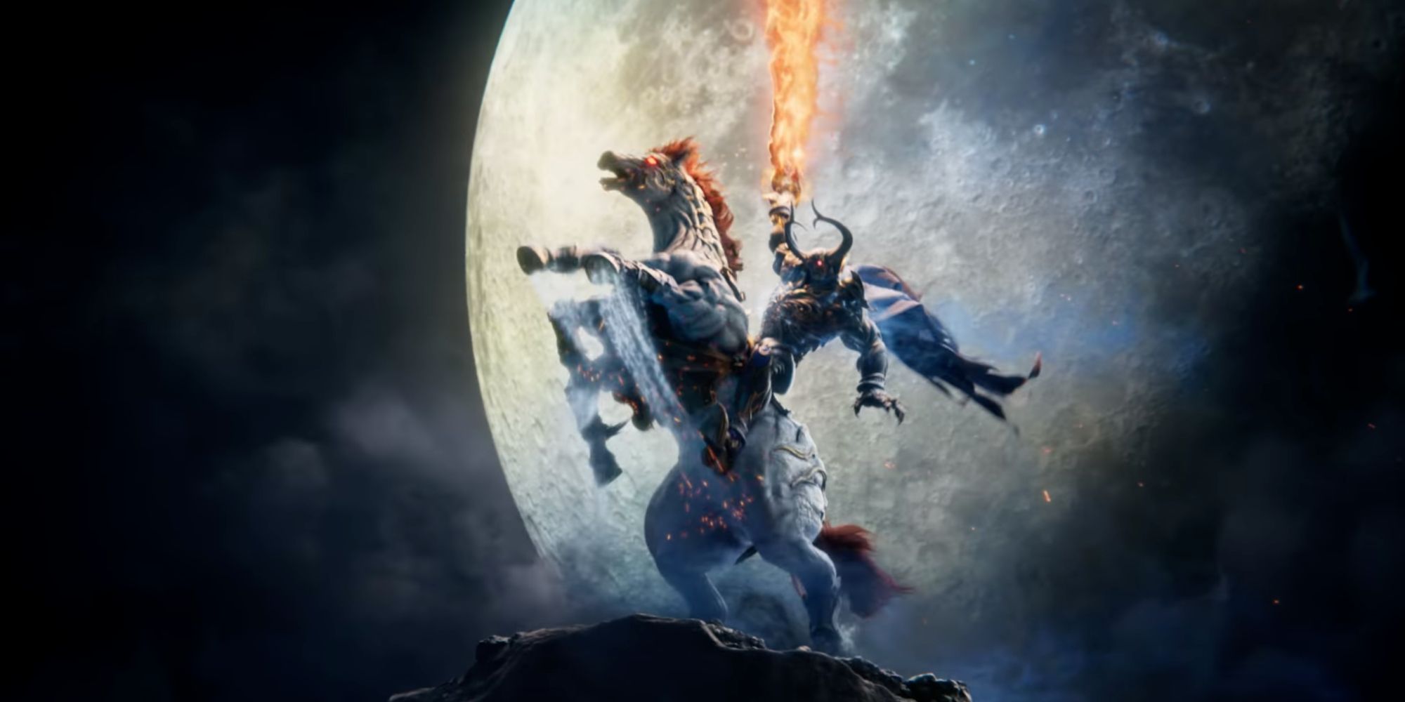 The Odin Summon in Crisis Core: Final Fantasy 7 Reunion