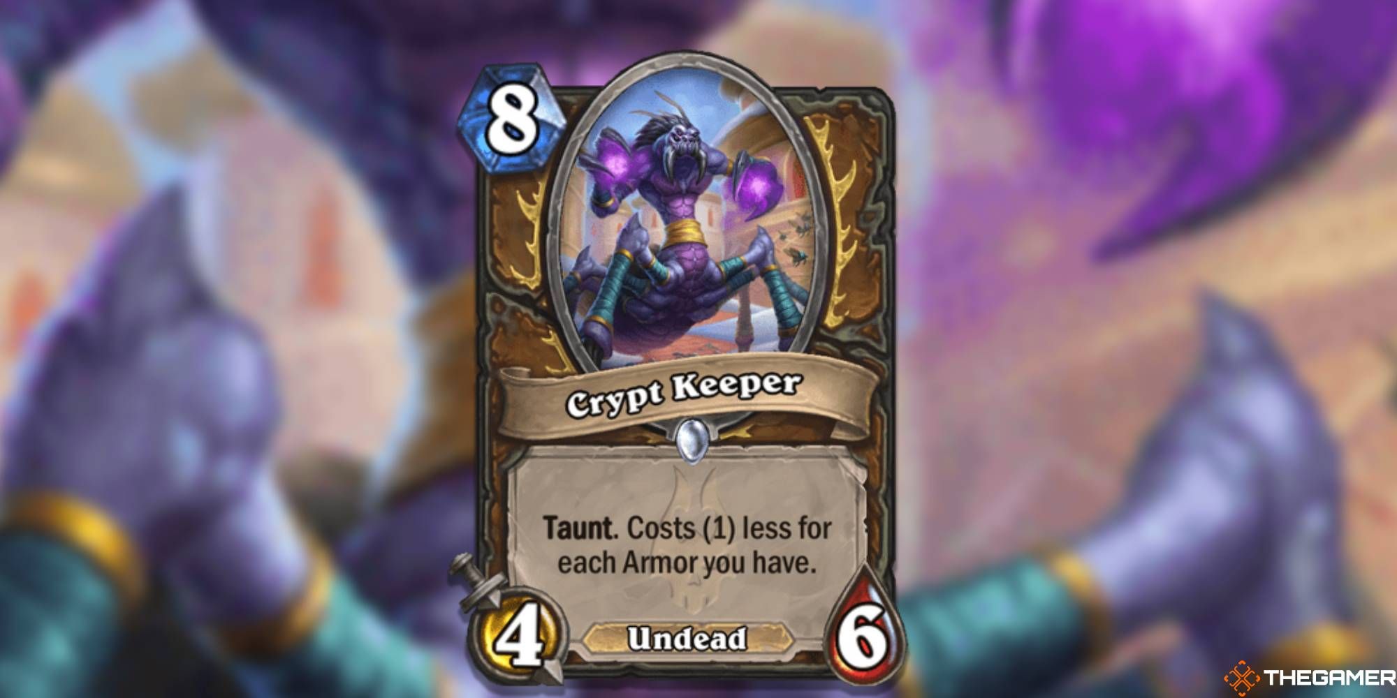 Crypt Keeper Hearthstone March of the Lich King