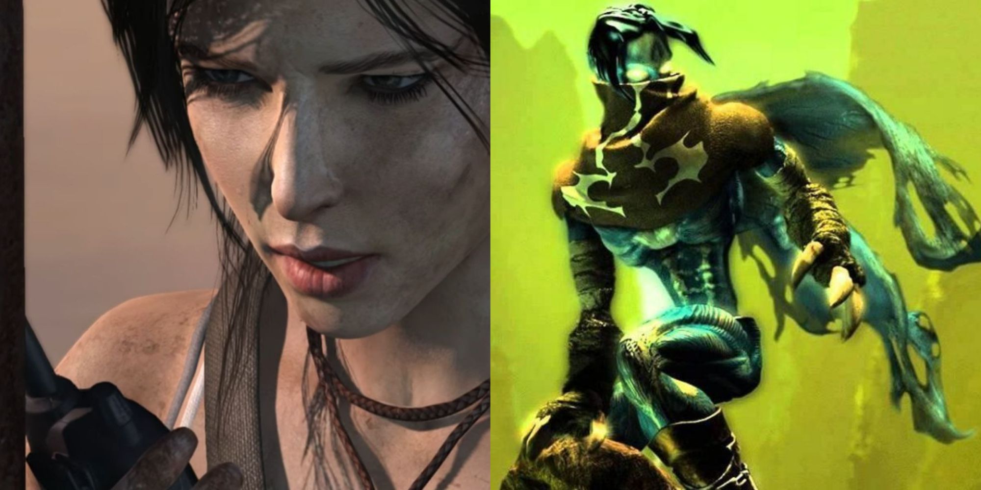 Crystal Dynamics Best Games Featured Split Image Tomb Raider and Soul Reaver