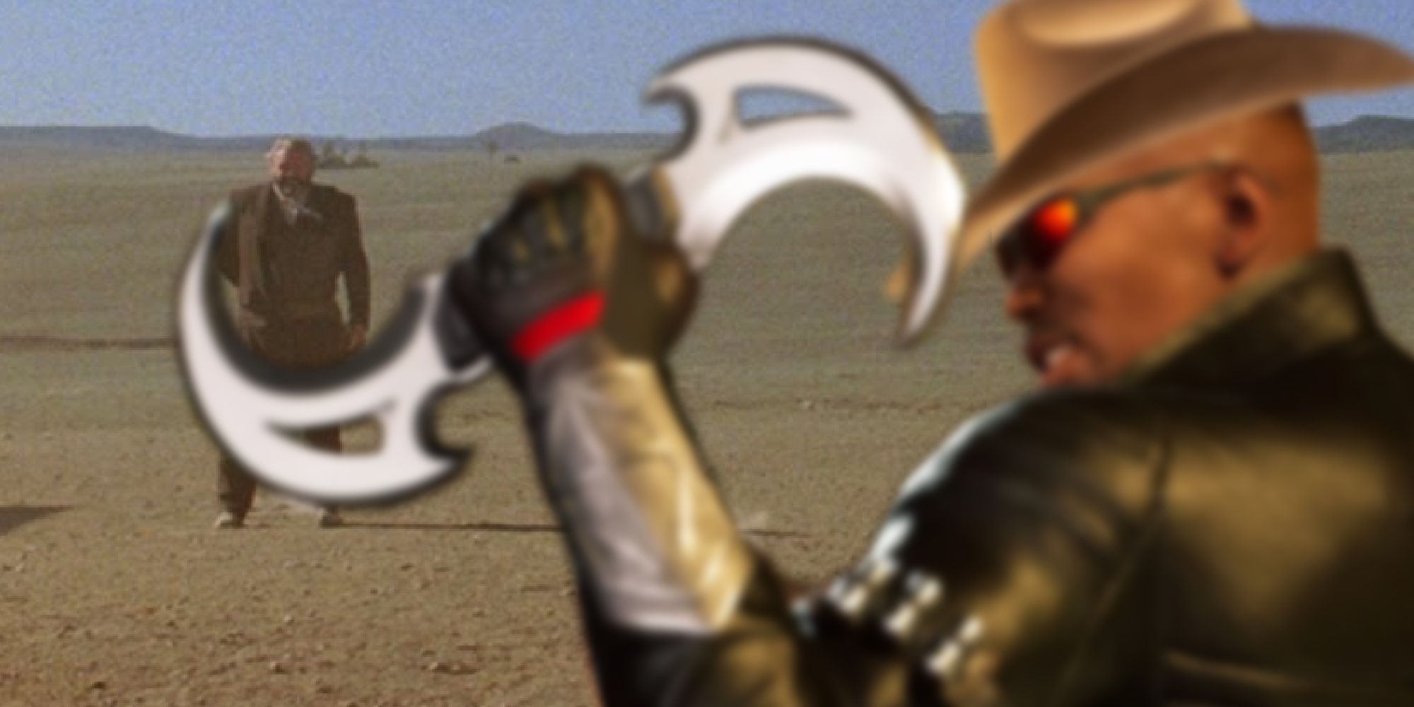 A Western Standoff with Blade from Midnight Suns