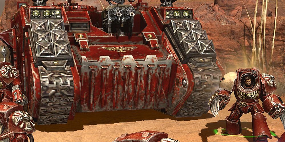 warhammer 40k space marine heavy tank