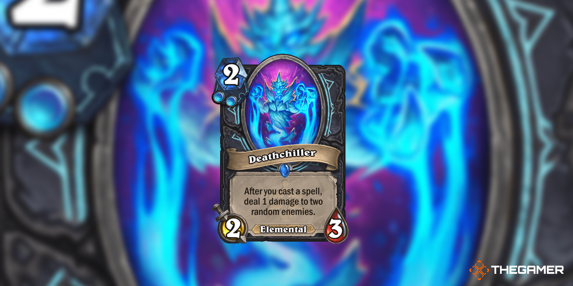 Deathchiller Death Knight Hearthstone Card