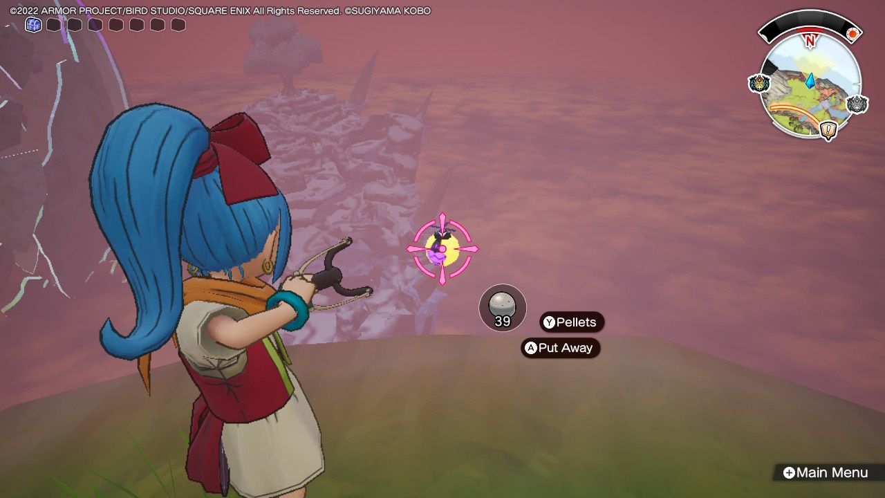 Сокровища Dragon Quest, Воздушные шары в Патерноггине, Воздушный шар, плывущий с восточной стороны острова