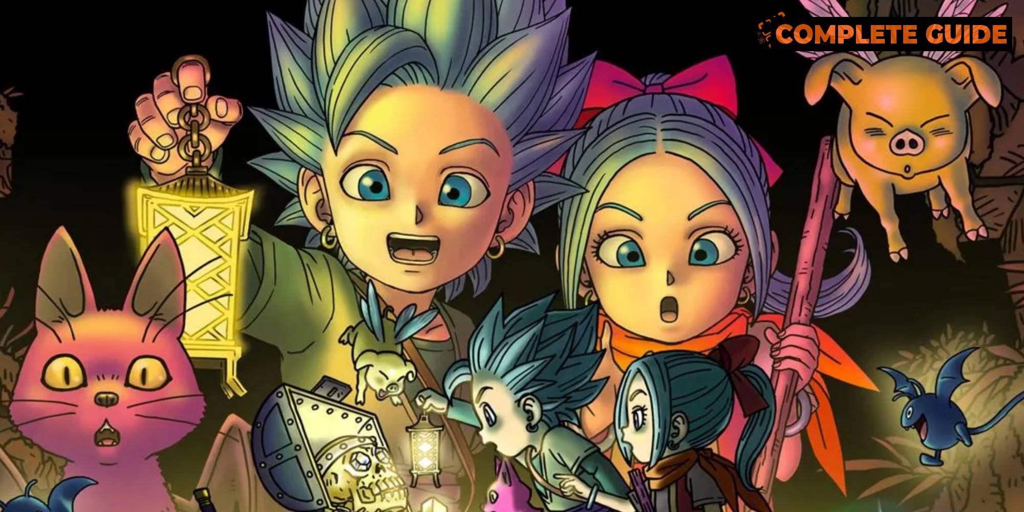Jeu Dragon Quest Treasures - Aventure De Recherche De Trésors Avec Erik Et Mia, Sur Nintendo Switch