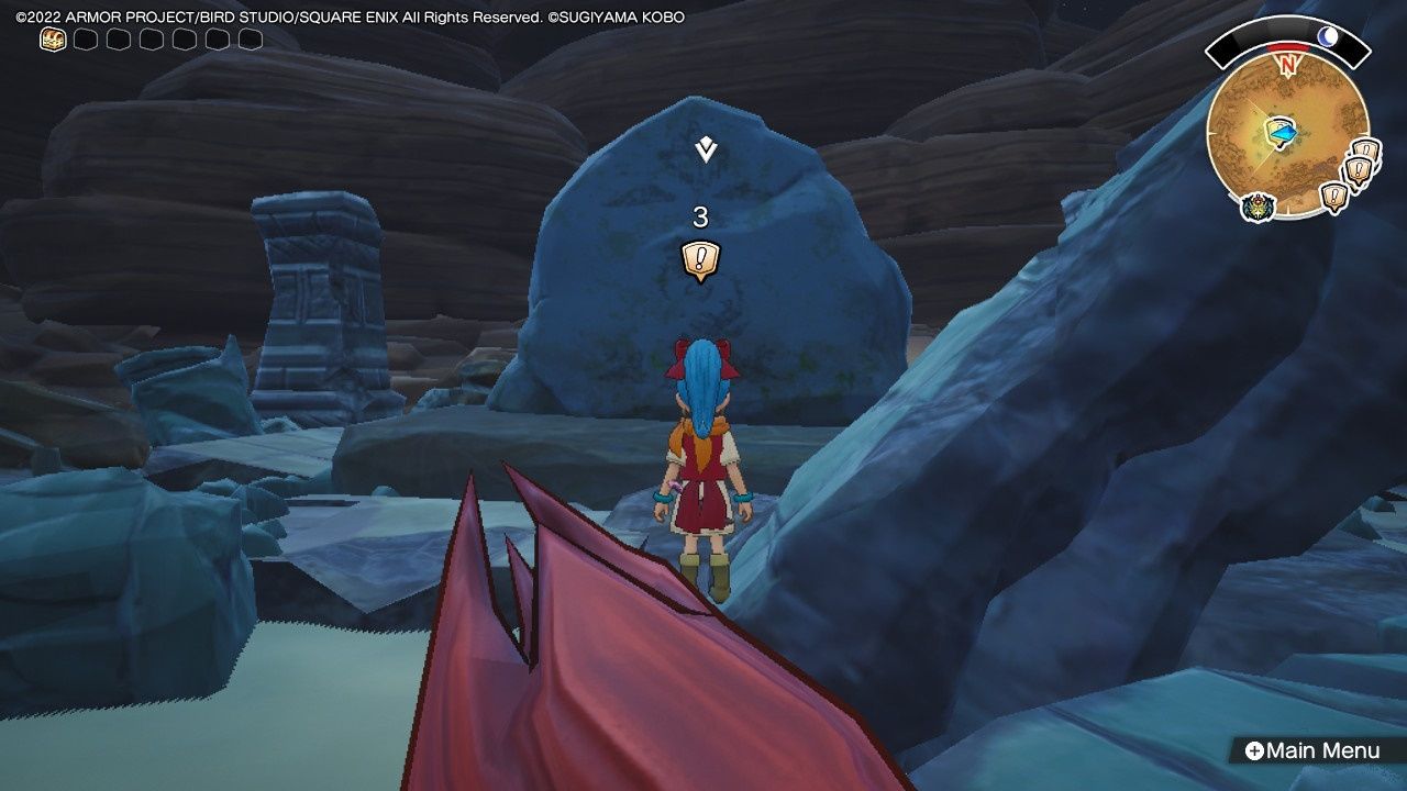 Dragon Quest Treasures, Princess Anemone Quest, Sandscar Monument