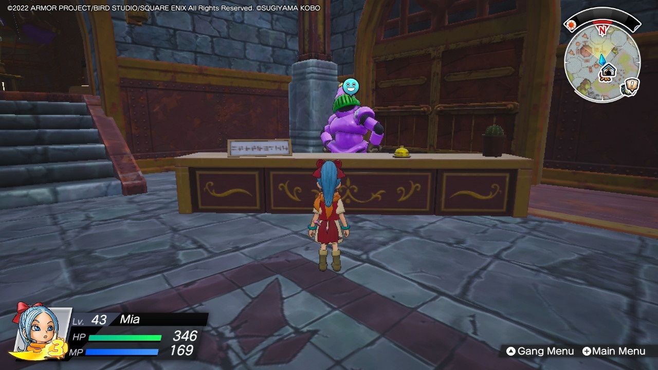 Dragon Quest Treasures, Miss Cecilia Behind Her Desk