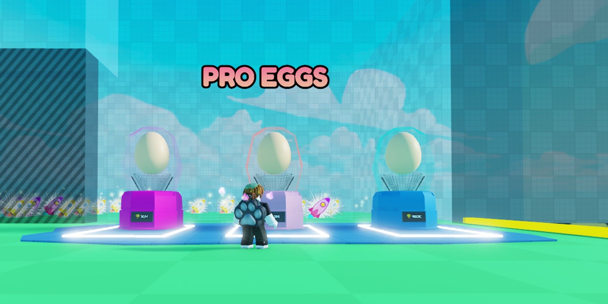 Eggs Fly Race