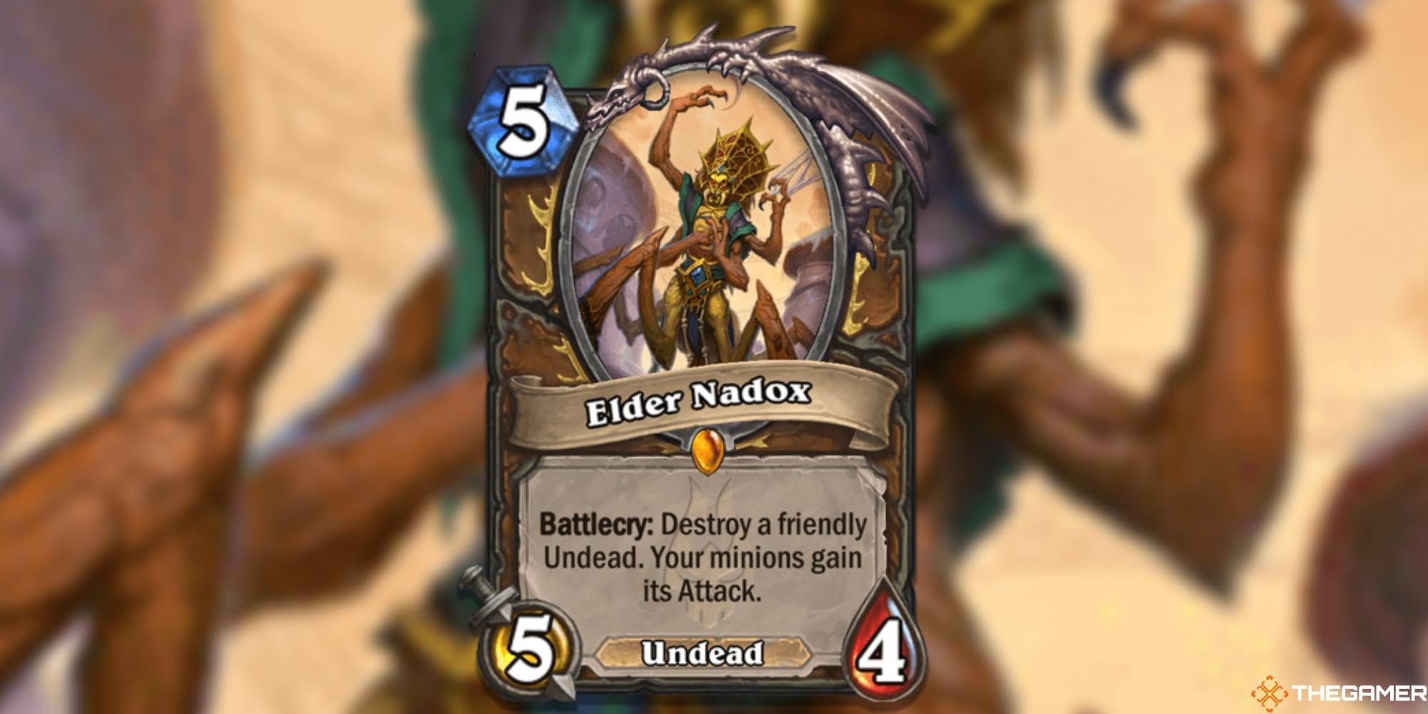 Elder Nadox Hearthstone March of the Lich King