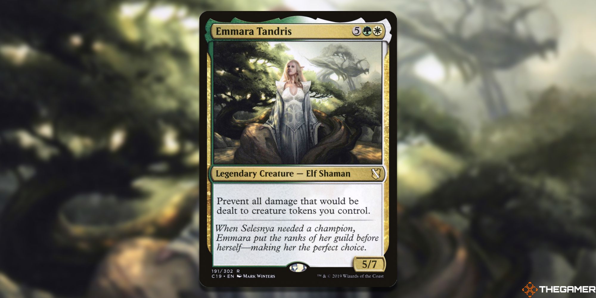 The card Emmara Tandris from Magic: The Gathering