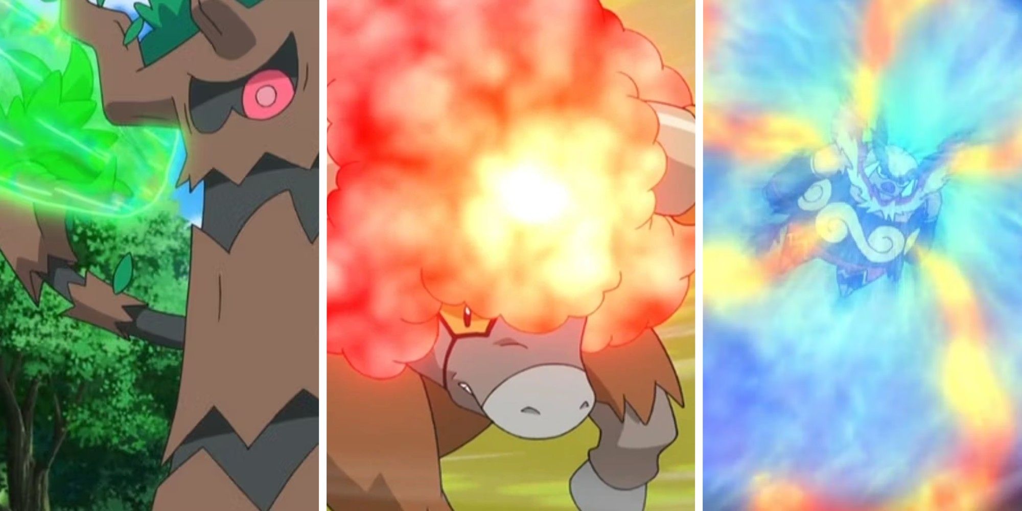 Pokemon: Recoil Moves That Are Good Feature Image: Wood Hammer, Head Smash and Flare Blitz