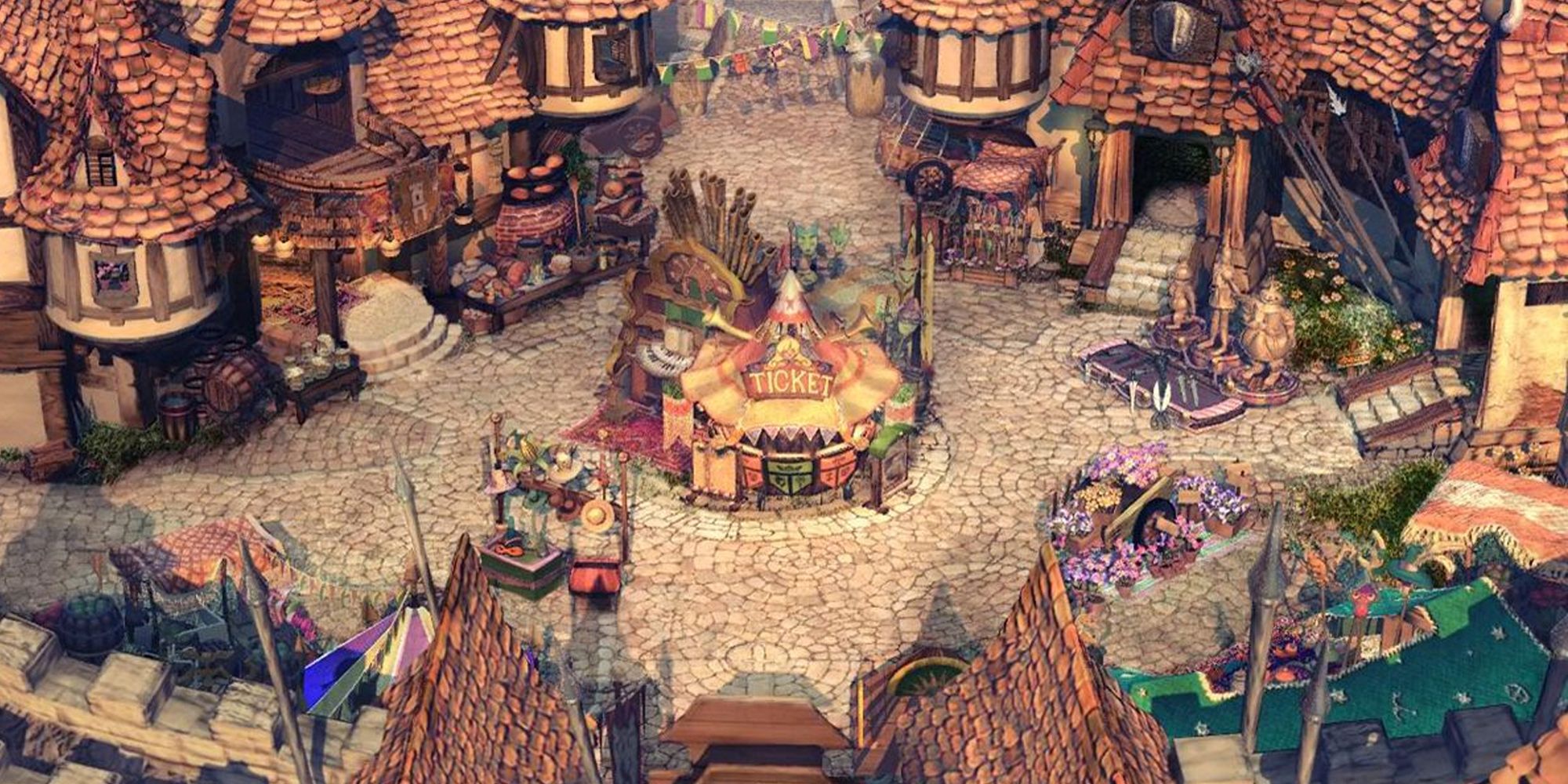 Final Fantasy 9 Alexandria Town Square