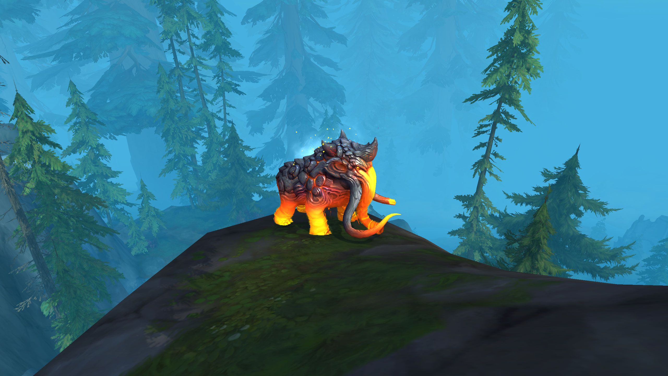 Fire Mammoth hunter pet